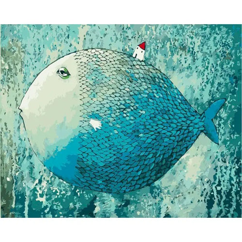 Kogelvis | Schilderen op Nummer