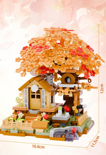 Mini Boomhutten | Bouwsteentjes