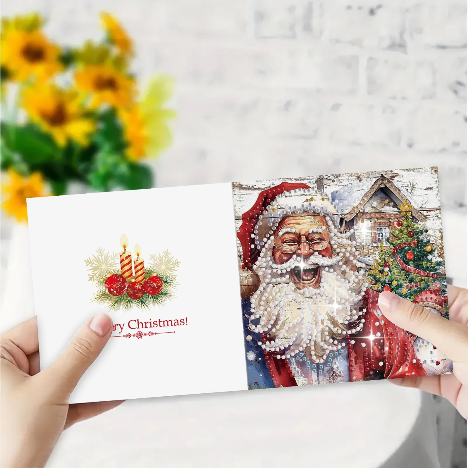 Diverse kerstkaarten | 6 stuks | Diamond Painting