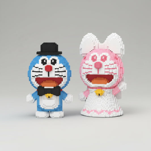 Getrouwde katten | Bouwsteentjes