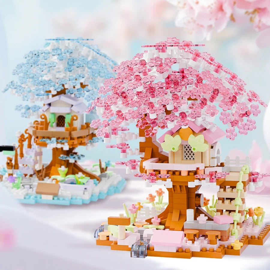 Mini Boomhutten | Bouwsteentjes