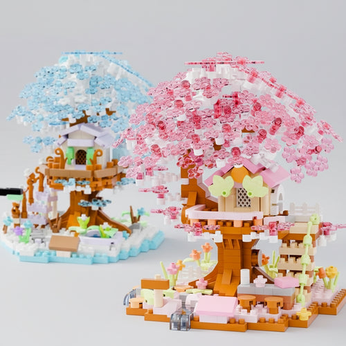 Mini Boomhutten | Bouwsteentjes