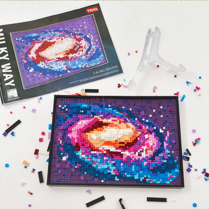 3D Melkweg Galaxy | Bouwsteentjes