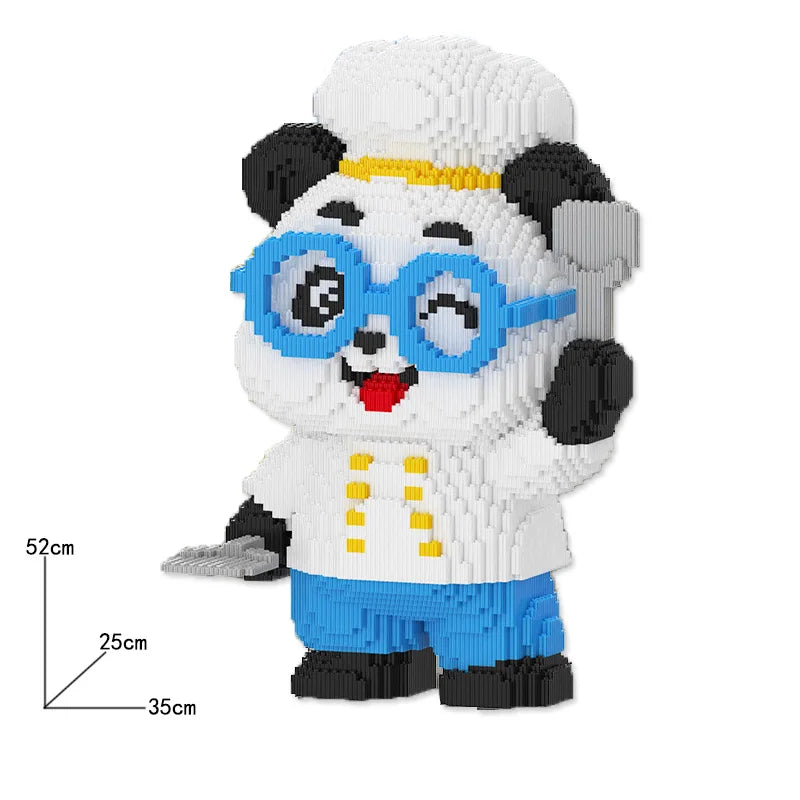 Mega Bakker Panda | Bouwsteentjes
