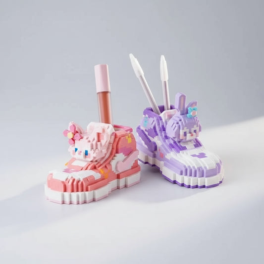 Schoenen pennenbakje | Bouwsteentjes