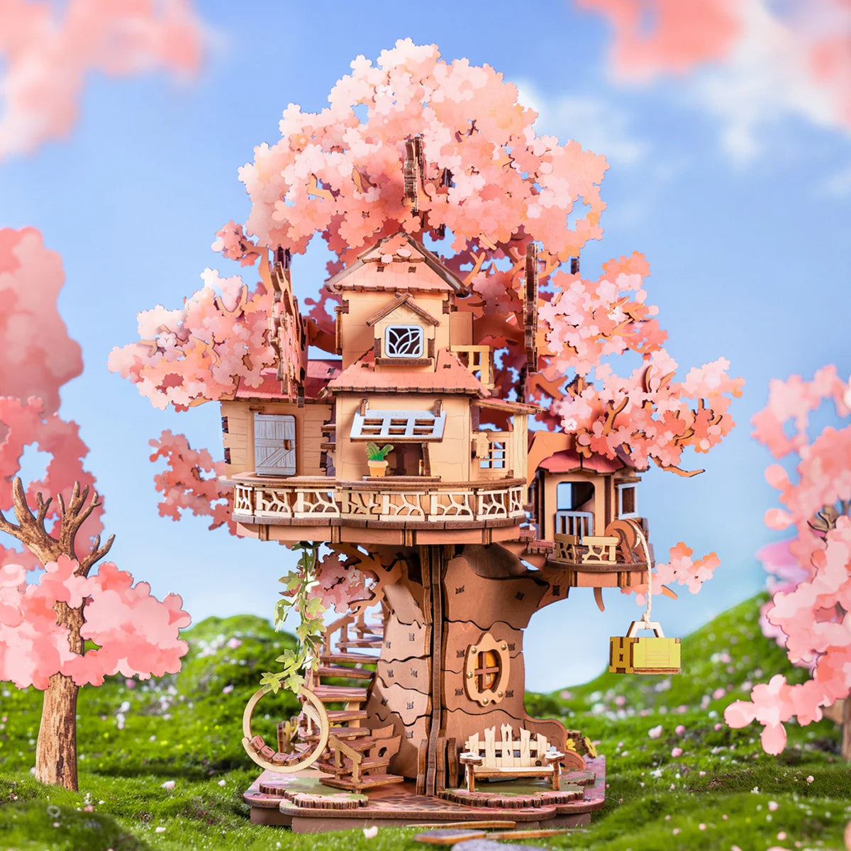 Sakura Boomhut | Houten Bouwpakketten