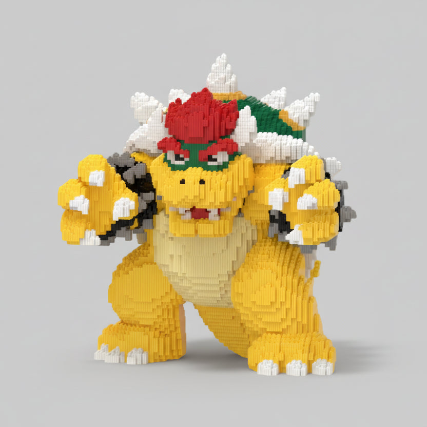 MEGA Schildpad Draak | Bouwsteentjes