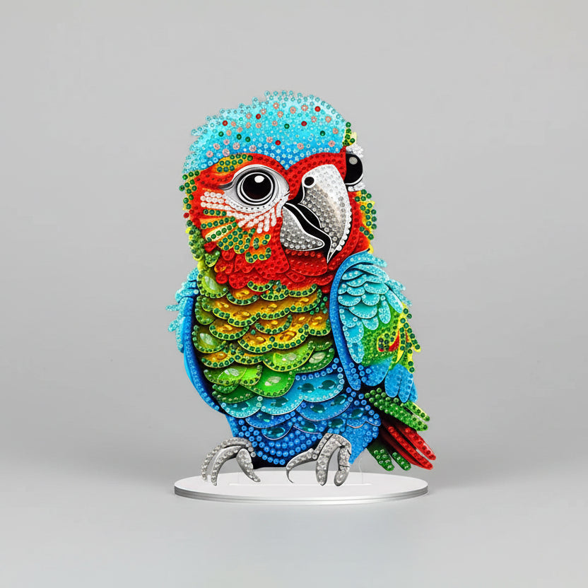 5D Papegaai | Diamond painting