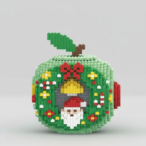 3D kerstappel | Bouwsteentjes