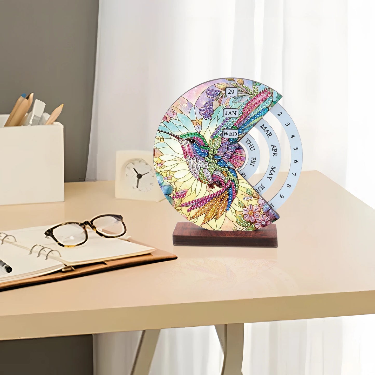 Kleurrijke vogel | Kalender | Diamond painting