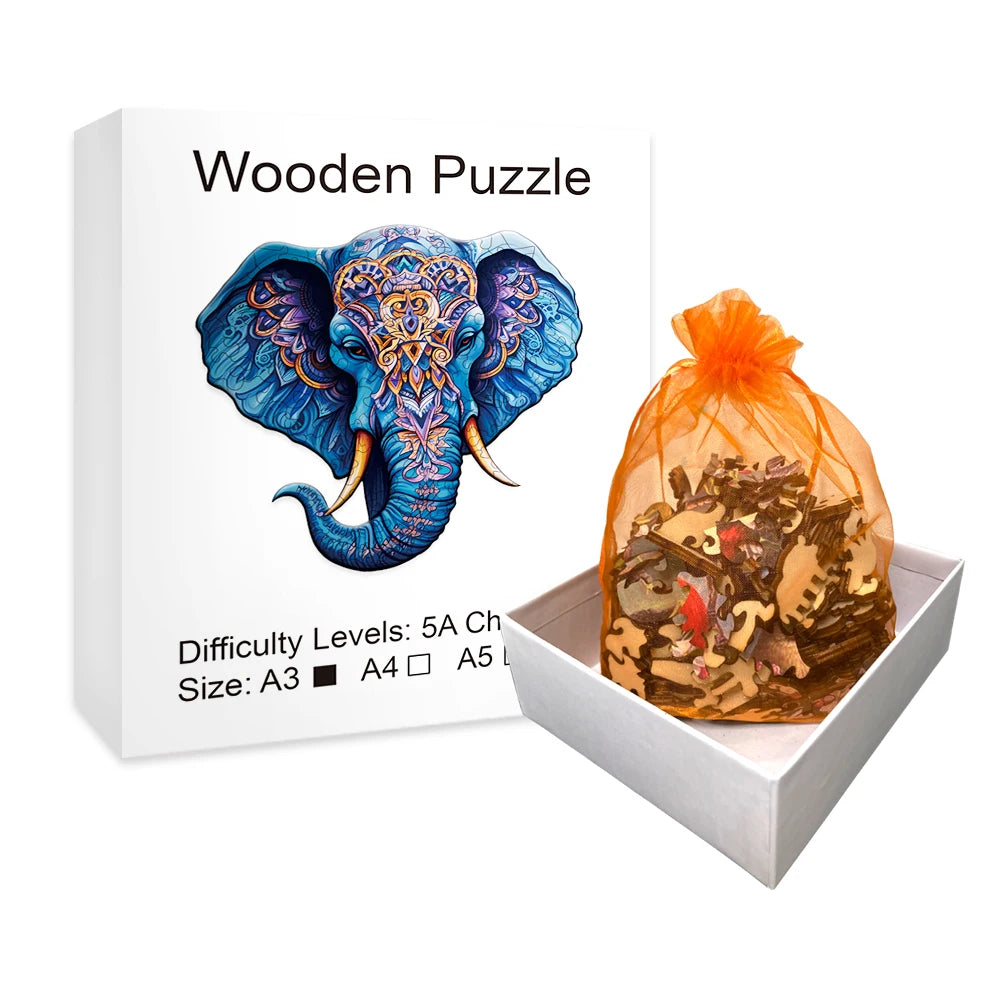 Olifant  | Houten Puzzel
