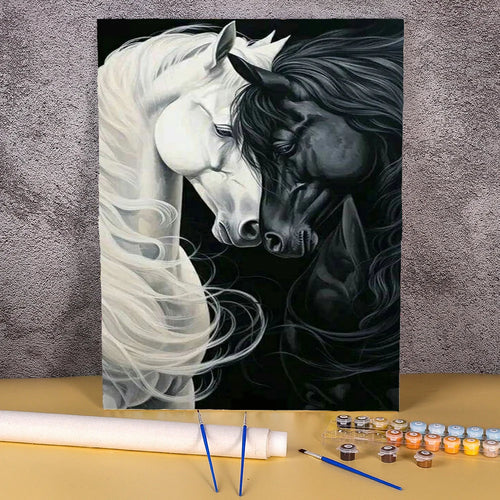 Paarden | Schilderen op Nummer
