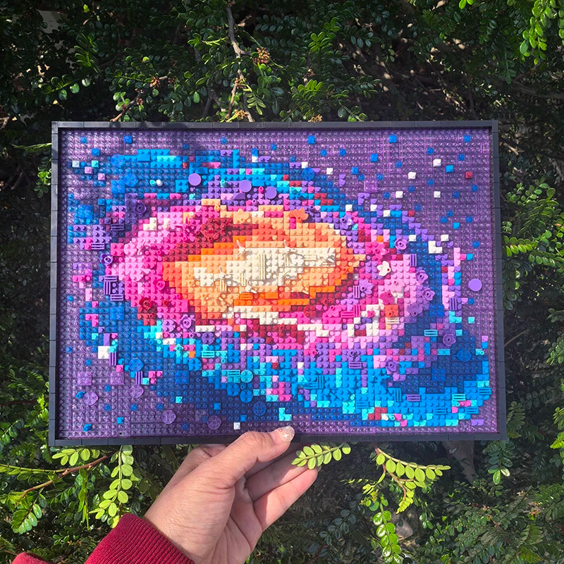 3D Melkweg Galaxy | Bouwsteentjes