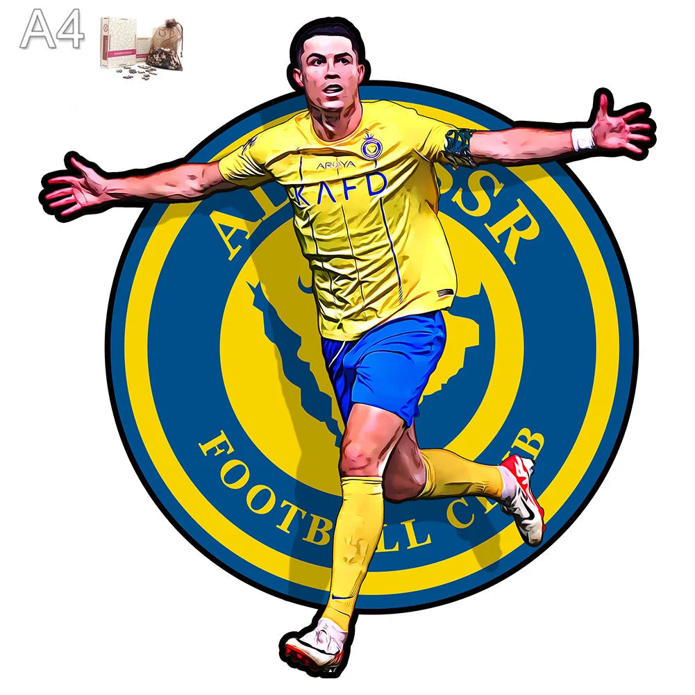 Ronaldo Al-Nassr | Houten Puzzel