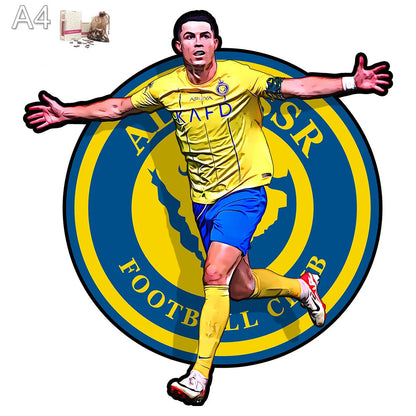 Ronaldo Al-Nassr | Houten Puzzel