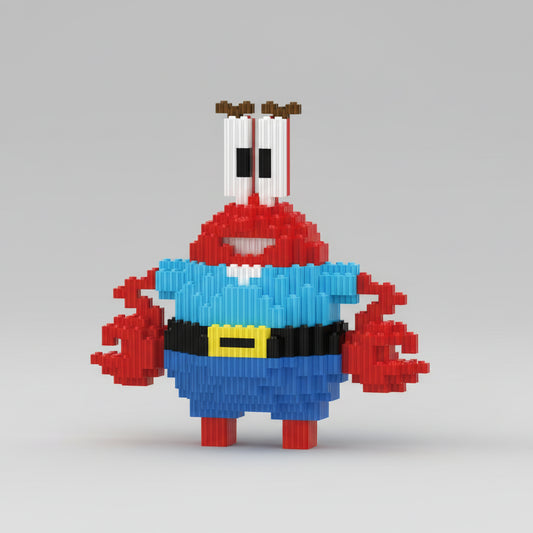 Rode Krab | Bouwsteentjes