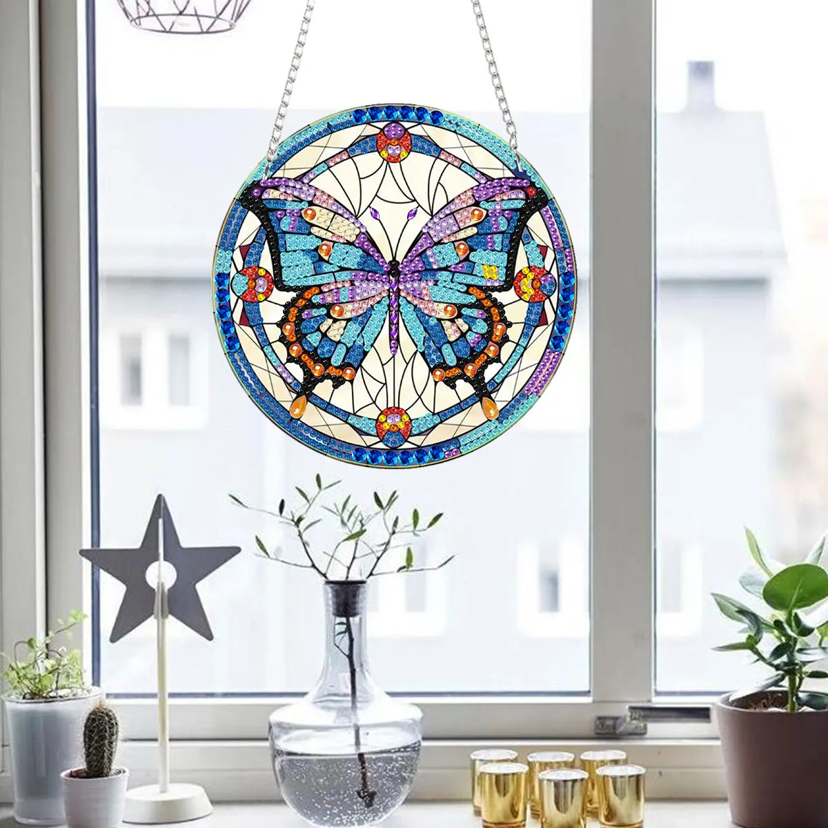 Vlinder Dromenvanger | Diamond painting