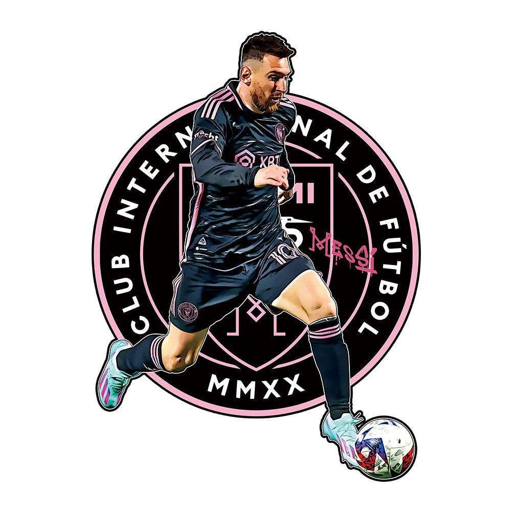 Messi Inter Miami | Houten Puzzel