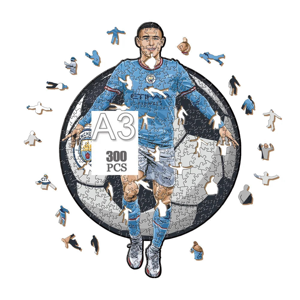 Phil Foden | Houten Puzzel