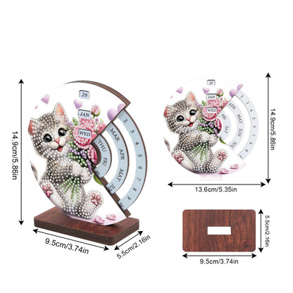 Kitten | Kalender | Diamond painting