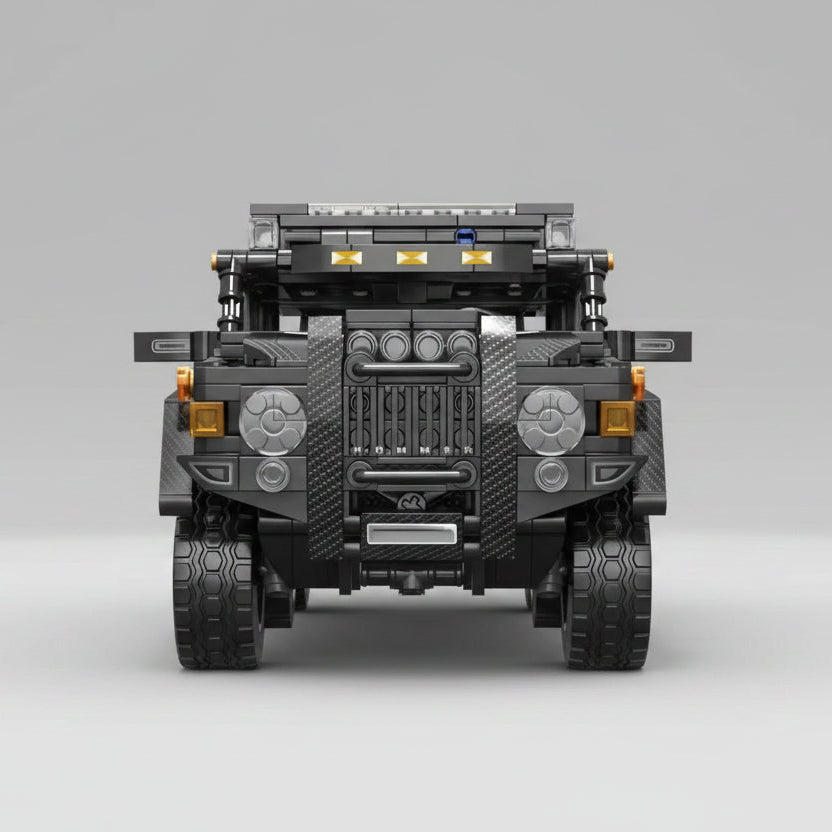 Offroad terreinwagen 4x4 | Bouwsteentjes
