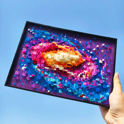 3D Melkweg Galaxy | Bouwsteentjes