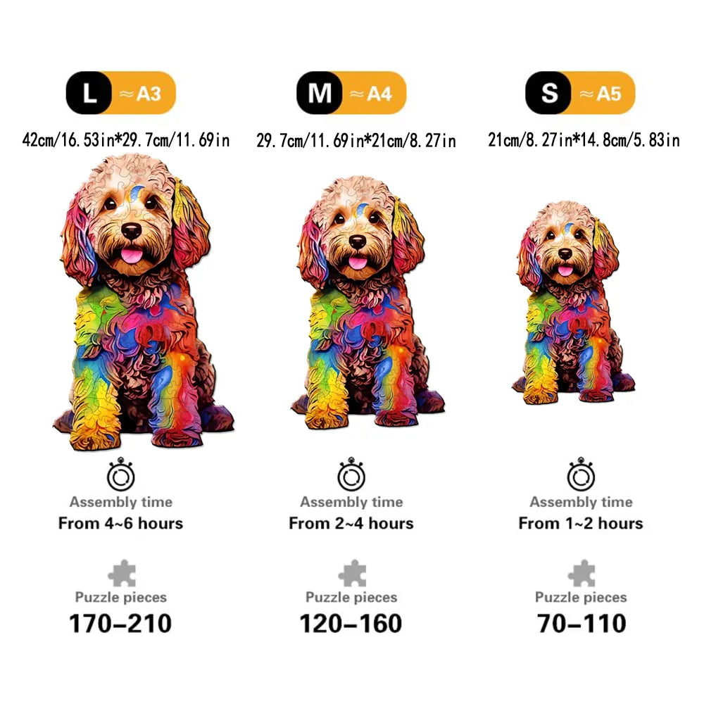 Schattige Hond  | Houten Puzzel