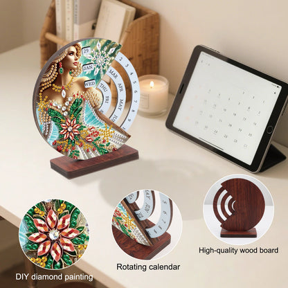 Vrouw | Kalender | Diamond painting