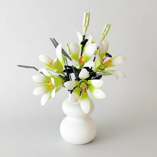 Witte lelies | Bouwsteentjes