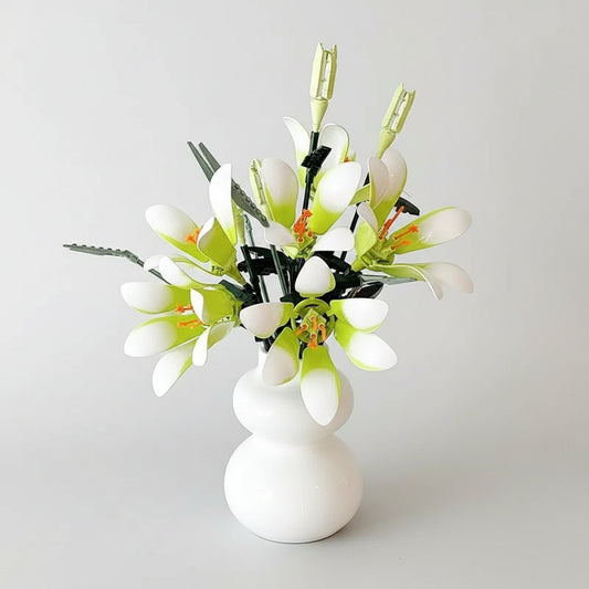 Witte lelies | Bouwsteentjes