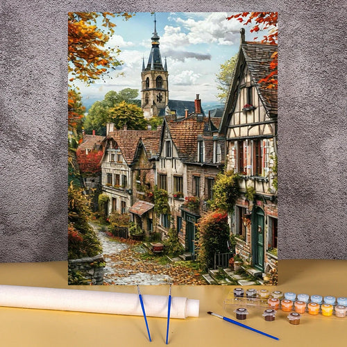 Het Verloren Dorpje | Schilderen op Nummer