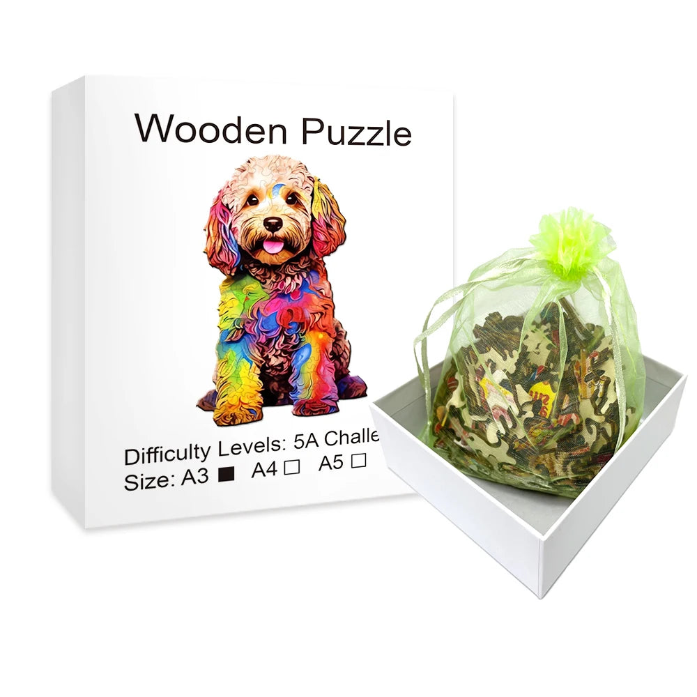 Schattige Hond  | Houten Puzzel