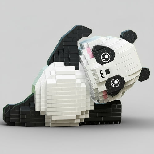 Yoga panda | Bouwsteentjes