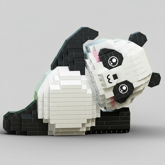 Yoga panda | Bouwsteentjes