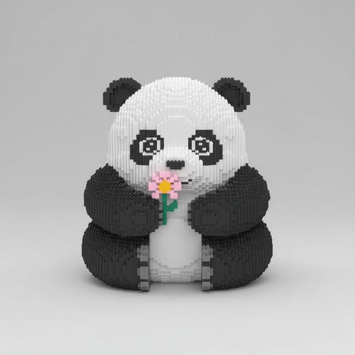 Mega panda | Bouwsteentjes