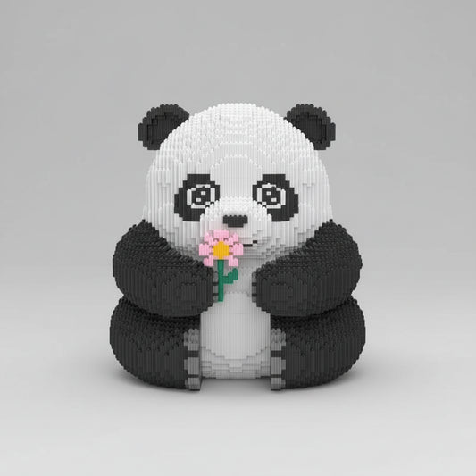 Mega panda | Bouwsteentjes