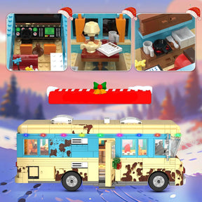 Kerst bus | Bouwsteentjes