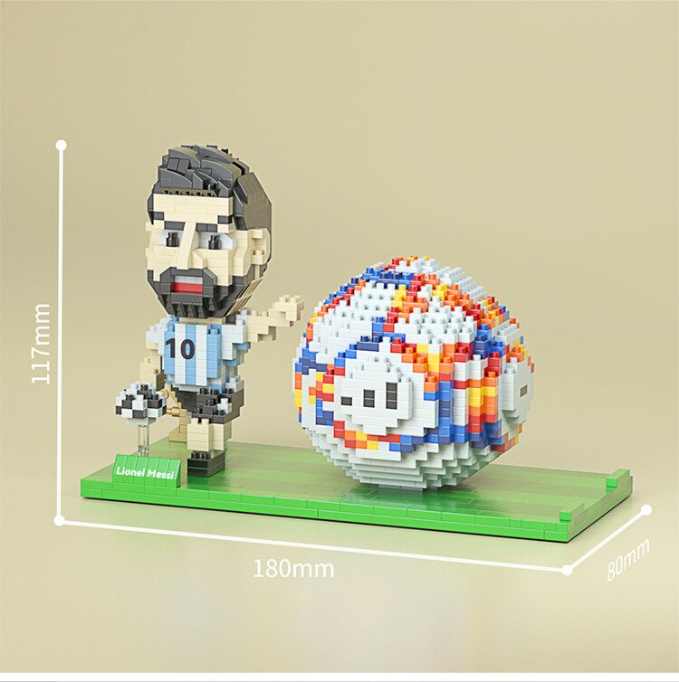 Messi Pennenbakje | Bouwsteentjes