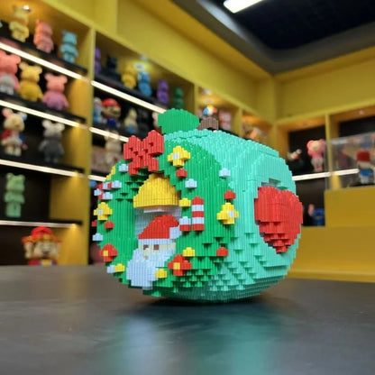 3D kerstappel | Bouwsteentjes