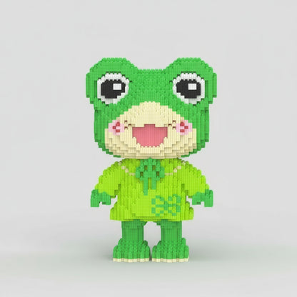 Mega kikker | Bouwsteentjes