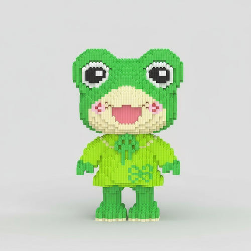 Mega kikker | Bouwsteentjes