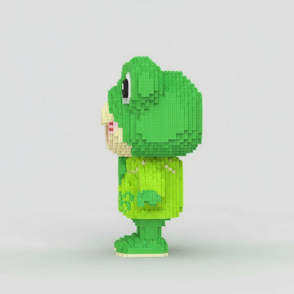 Mega kikker | Bouwsteentjes