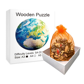 Aarde  | Houten Puzzel