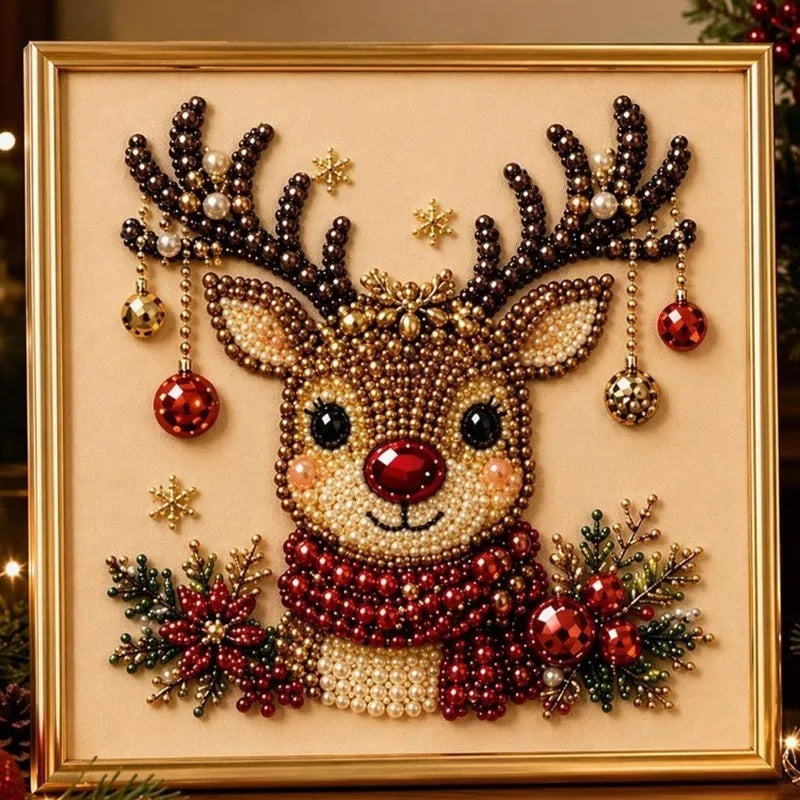 Kerst schilderijtje | Diamond painting