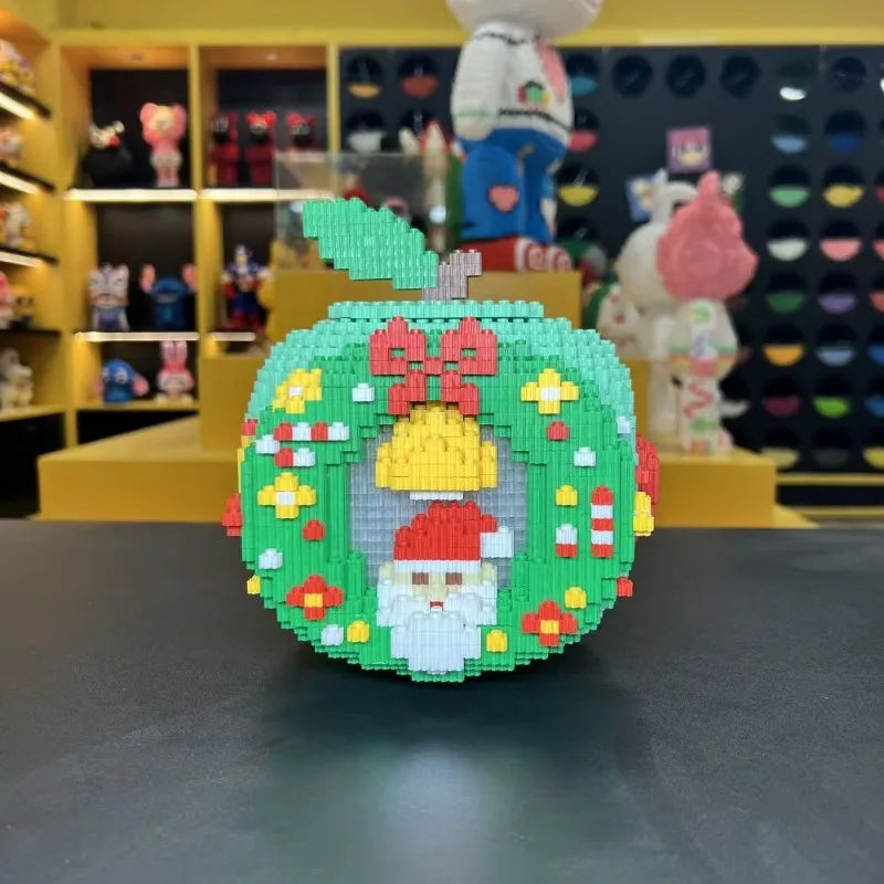 3D kerstappel | Bouwsteentjes