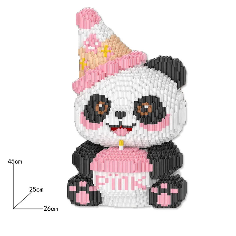 Jarige Panda | Bouwsteentjes