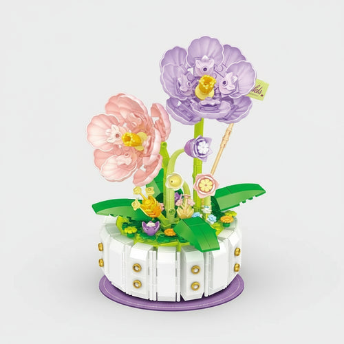 Viooltjes | Bouwsteentjes