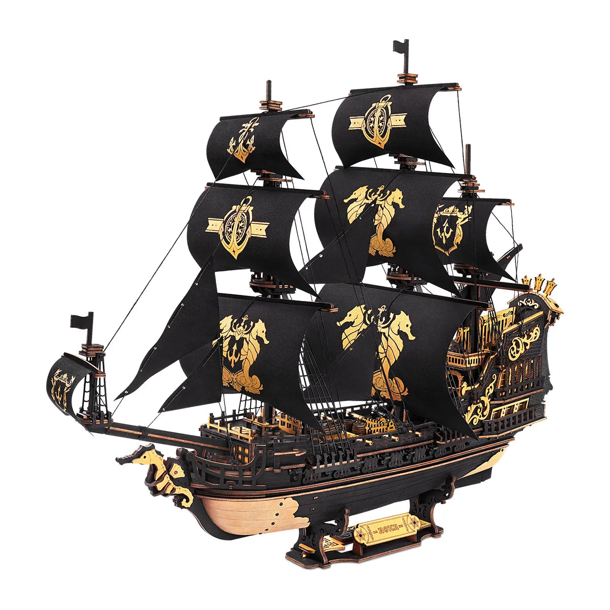 Piratenschip | Houten Bouwpakketten
