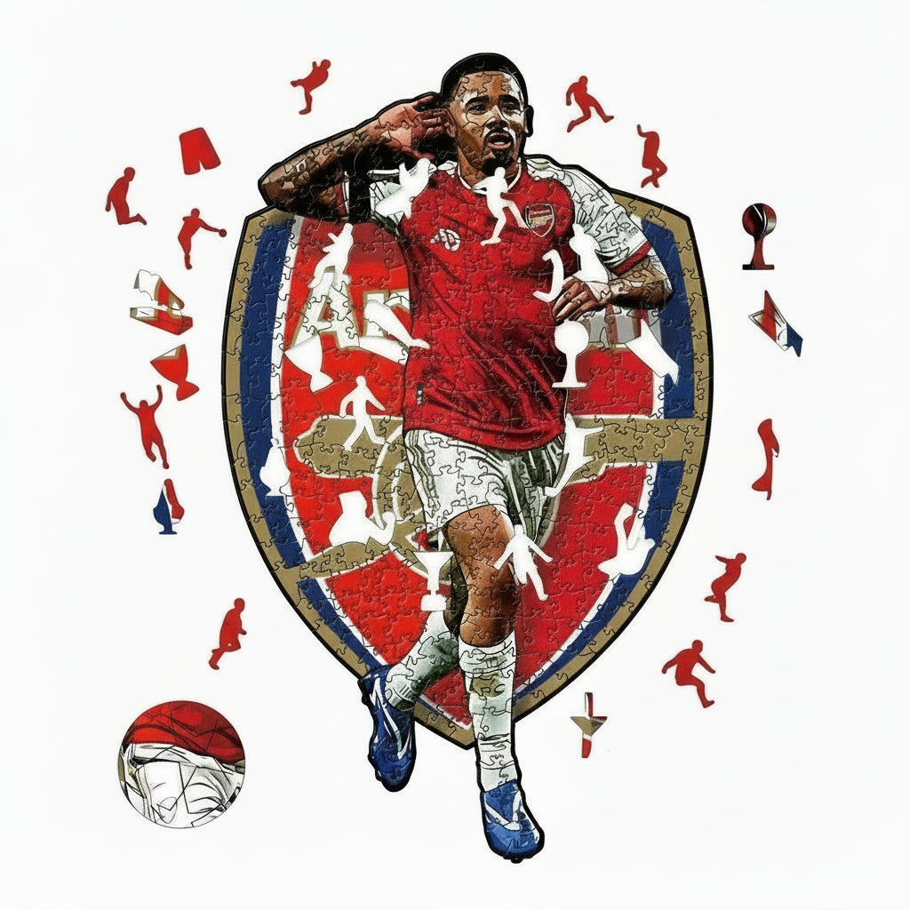 Gabriel Jesus | Houten Puzzel