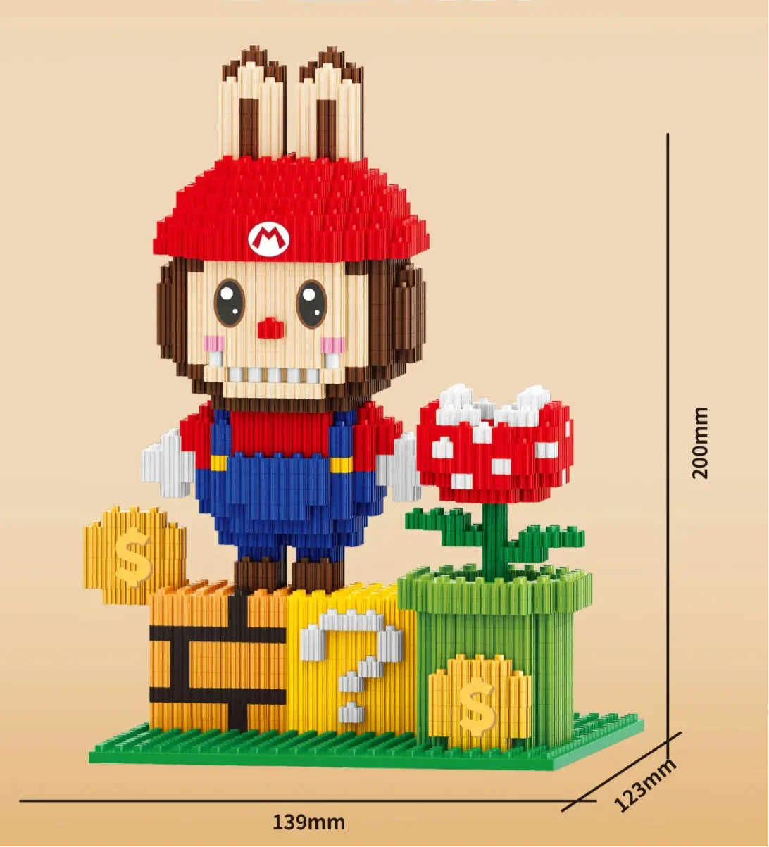 Labubu als Loodgieter | Bouwsteentjes